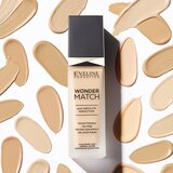 Eveline Wonder Match dolgoobstojni tekoči puder s hialuronsko kislino odtenek 30 Cool Beige 30 ml | Shoptok.si