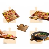 Smania PuzzleTray&amp;trade; set drvenih poslužavnika u obliku puzli PuzzleTray&amp;trade; Slike