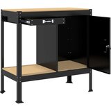  Radne klupe s ladicama Crna 81 x 41 x 145 cm Konstruirano drvo | shoptok.hr