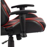vidaXL Okretna igraća stolica crvena PVC | shoptok.hr