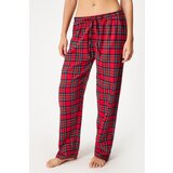 Astratex Hlače za spavanje od flanela Festive Red | shoptok.hr