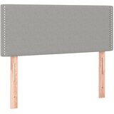  box spring s madracem LED svjetlosivi 90x190 cm tkanina | shoptok.hr