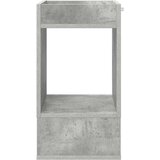  Konačna Stolić 2 pcs Betonski sivi 30 x 30 x 56 cm | shoptok.hr