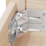  Šesterokutne žižak matice 2 pcs Srebrno m8 Metal | shoptok.hr