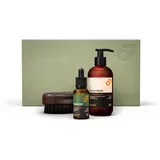 Bergamia Wood Beard Care Kit poklon set (za bradu i brkove)