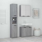  3-dijelni set kupaonskih ormarića boja hrasta sonome drveni | shoptok.hr