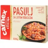 pasulj sa ljutom kobasicom 400g