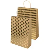 Darovna vrećica Eco Gold, jumbo