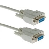 Cabletech Priključni kabel , moški DB + moški DB, 9-pinski, 2 m, bel | Shoptok.si