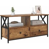 TV ormar Staro drvo 90 x 33 x 45 cm Inženjerska drva i čelik | shoptok.hr