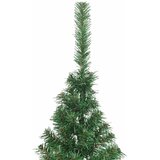  Umjetna polovica božićnog drvca sa stalkom zelena 210 cm PVC | shoptok.hr
