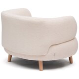 Kave Home Bež fotelja od bouclé tkanine Luisa – | shoptok.hr
