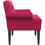  Ljubavni kauč s gumbima Vinska crvena 120 x 66 x 78 cm Baršun | Eponuda.com