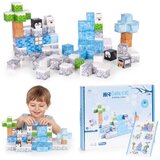  Magnetni set konstrukcijskih kock Zima - 97 delov Cene