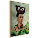  Slika - Frida Kahlo – Self-Portrait with Braid 80x120 U prirodnom drvenom okviru | shoptok.hr