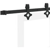  Klizna vrata ORKDAL 83 x 211 cm Masivna borovina i staklo | shoptok.hr