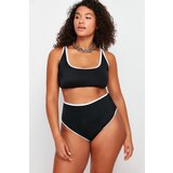 Trendyol Curve Black High Waist Bikini Bottom | shoptok.hr