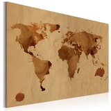  Slika - The World painted with coffee 60x40 Cijene