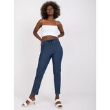 Italy Moda Trousers-DHJ-SP-5039.25P-navy blue | Shoptok.si