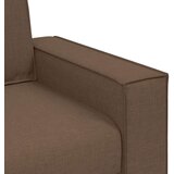  Set sofe od 3 dijela s jastucima smeđi tkanina | shoptok.hr