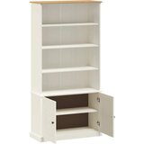  Regal za knjige VIGO bijeli 85x35x170 cm od masivne borovine | shoptok.hr
