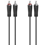 Hama 00205258 Cinch audio priključni kabel [2x muški cinch konektor - 2x muški cinch konektor] 3 m crna Cijene