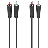 00205258 Cinch audio priključni kabel [2x muški cinch konektor - 2x muški cinch konektor] 3 m crna
