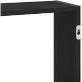  Zidna polica crni hrast 159x18x66 cm inženjerski drvo | shoptok.hr