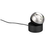 Trio Select Črna/v srebrni barvi LED namizna svetilka (višina 14 cm) Orbit – | Shoptok.si