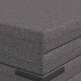 SOFA na razvlačenje 140 x 67 x 15 cm Svjetlosiva | shoptok.hr