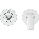 Ideal Standard Slavina za umivaonik/ugrađena u sjajno srebrnoj boji Connect Air – | shoptok.hr