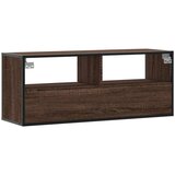 TV ormarić boja hrasta 100x31x39,5 cm konstruirano drvo i metal | shoptok.hr