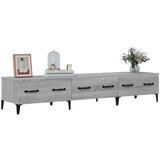 TV omarica siva sonoma 150x34,5x30 cm konstruiran les, (20731133) | Shoptok.si