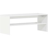 Maison Chic TV omarica - TV stojalo - Televizijska omarica visok sijaj bela 100x40x40 cm iverna plošča, (21701474) | Shoptok.si