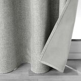douceur d'intérieur Svijetlo siva zatamnjujuća zavjesa 140x260 cm Crepuscule – | shoptok.hr