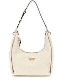 Guess Ročne torbice Phoebe Hobo Shoulder Bag Bela Cene