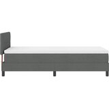  Krevet s opruga kutije Tamno siva 90 x 200 cm tkanina | shoptok.hr