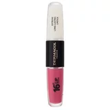 Dermacol 16H Lip Colour Extreme Long-Lasting Lipstick dugotrajni ruž i sjajilo za usne 2 u 1 8 ml Nijansa 16