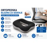  Ortopedska blazina za sedenje iz spominske pene – ergonomska sedežna blazina za stol in avto | Shoptok.si