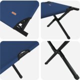 vidaXL Zložljive sončne postelje 2 kosa z torbo Modra 600D Oxford tkanina | Shoptok.si