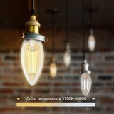 Aigostar led prigušiva sijalica filament C35 E14/4,5W/230V 2700-6500K wi-fi | Eponuda.com