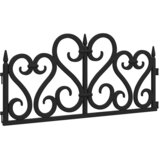  Rubnjaci za travnjak 17 kom crni 10 m PP | shoptok.hr
