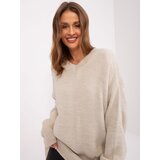 RUE PARIS Sweater-LC-SW-0341.12P-beige | shoptok.hr