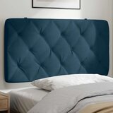  Jastuk za uzglavlje plavi 100 cm baršunasti | shoptok.hr