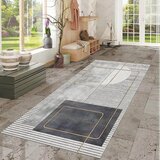  Staza sa gumenom podlogom 80x160cm - Crno-sivi pravougaonici, SS-046 | ePonuda.com