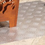  Stepenica Pravokutni 4 pcs Srebrno 70 x 40 cm Aluminij | shoptok.hr