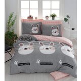 Aberto Design set Double posteljine Tavşancık, 200x220cm, Sivi Cene