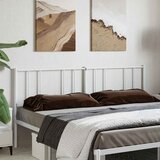  Metalno zamjensko uzglavlje bijelo 200 cm | shoptok.hr