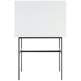 noo.ma Sivo-bež vitrina z drsnimi vrati 70x109x40 cm Lekko – | Shoptok.si