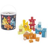 Janod Farm Construction Barrel kocke od drva 12m+ 56 kom | shoptok.hr